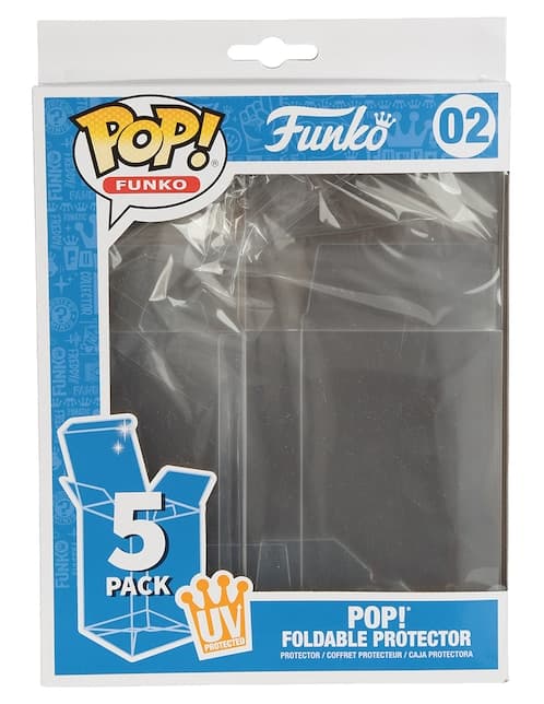 Set de 5 Cajas Protectoras Plegables POP!
