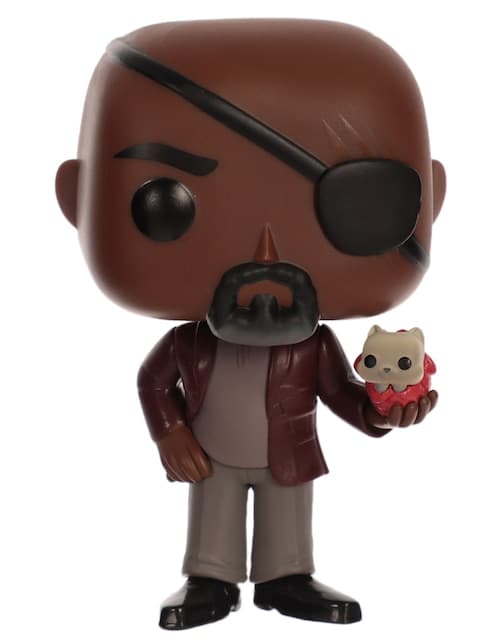 Funko POP! The Marvels Nick Furi cabeza oscilante
